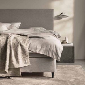 Viking Saga Kontinentalsäng 180×210 Grå