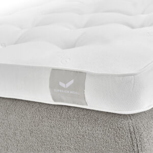 Viking Superior Wool Bäddmadrass 140×200 White