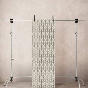 WADI ullmatta 70×300 cm Mörkgrå/naturvit