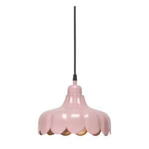 WELLS Taklampa Rosa 24cm