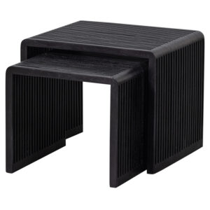 WILLA Satsbord Svart