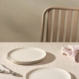 WILLO PICNIC assiett 4-pack ø 19 cm Vit