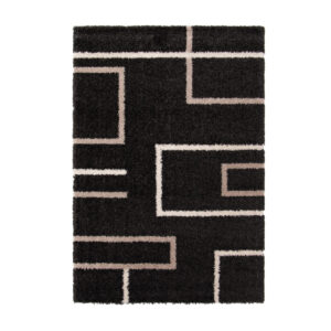 WINNIE BRICK Matta 200×290 Svart