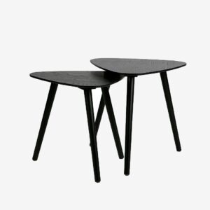 WOOOD – 2 sidobord Nila – Svart – Småbord – Från Homeroom