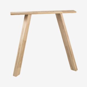 WOOOD – Bordsben fyrkantiga Tablo 3-position – 2 st. – Brun – Matbord – Från Homeroom