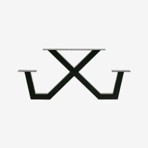 WOOOD – Bordsben x-ben Tablo Ute, picknick – Svart – Matbord utomhus – Från Homeroom