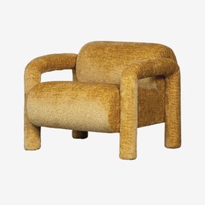 WOOOD – Fåtölj Lenny – Guld – Fåtöljer – Från Homeroom