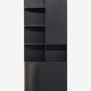 WOOOD – Förvaringsskåp Finca rund vänster 78 cm – Svart – Skåp – Från Homeroom