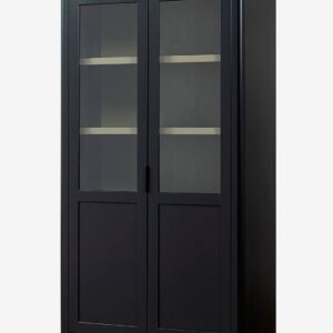 WOOOD – Gunnar Vitrinskåp – Svart – Skåp – Från Homeroom