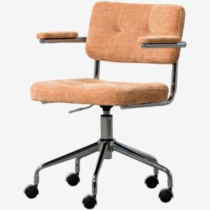 WOOOD – Kova Kontorsstol – Beige – Skrivbordsstolar – Från Homeroom