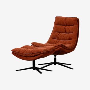 WOOOD – Kube Snurrfåtölj – Brun – Fåtöljer – Från Homeroom