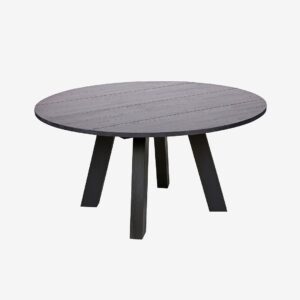 WOOOD – Matbord Rhonda Ø150 – Svart – Matbord – Från Homeroom