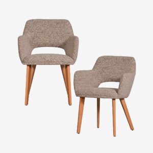 WOOOD – Murat matstol – set om 2 – Natur – Stolar – Från Homeroom