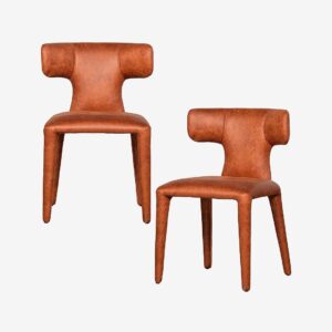 WOOOD – Permit Matstol – 2-pack – Brun – Stolar – Från Homeroom