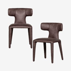 WOOOD – Permit Matstol – 2-pack – Brun – Stolar – Från Homeroom