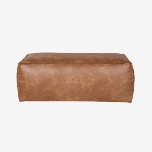 WOOOD – Puff Rodeo, 43×120 – Brun – Fotpallar & puffar – Från Homeroom