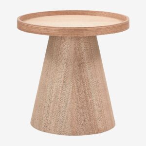 WOOOD – Sidobord Maud – Beige – Avlastningsbord & sidobord – Från Homeroom