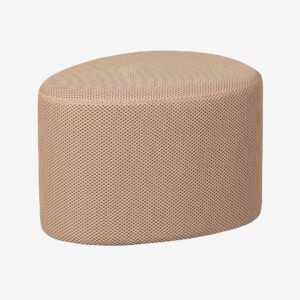 WOOOD – Sittpuff Puuk – Beige – Fotpallar & puffar – Från Homeroom