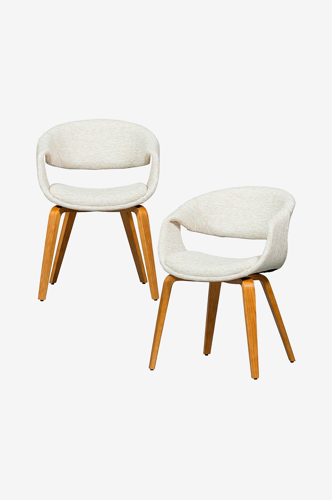 WOOOD – Yossi matstol – set om 2 – Natur – Stolar – Från Homeroom