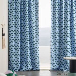 WYANDRA multifunktionsgardin -1 längd Blå/grön