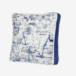 Wallity – Sittdyna 42 x 42 cm – Blå – Sittdynor – Från Homeroom