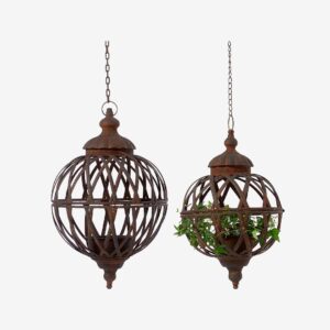 Wikholm Form – Hängkruka Torun S/2 – Brun – Krukor & vaser – Från Homeroom