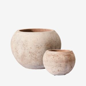 Wikholm Form – Kruka Kate S/2 – Beige – Krukor & vaser – Från Homeroom