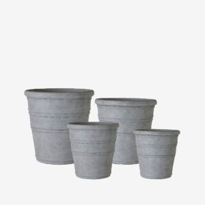 Wikholm Form – Kruka Majvor S/4 – Grå – Krukor & vaser – Från Homeroom