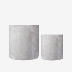 Wikholm Form – Kruka Siri M S/2 – Grå – Krukor & vaser – Från Homeroom