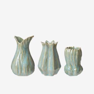 Wikholm Form – Minivas Leslie S/3 – Grön – Krukor & vaser – Från Homeroom