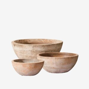 Wikholm Form – Planteringskärl Kate S/3 – Beige – Krukor & vaser – Från Homeroom