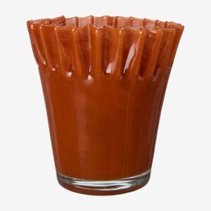 Wikholm Form – Vas Edwina – Orange – Krukor & vaser – Från Homeroom