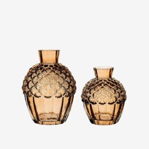 Wikholm Form – Vas Ekollon – Brun – Krukor & vaser – Från Homeroom