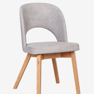 Wood Furniture – Matstol Michelle, ljusgrå, lackad – Brun – Stolar – Från Homeroom