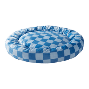 YOSHINI hundbädd/kattbädd Ljusblå/mörkblå