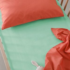 ZACK MINI dra-på-lakan spjälsäng ekologisk 60×120 cm