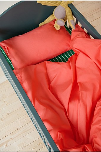 ZACK PERCALE MINI påslakanset spjälsäng – ekologisk