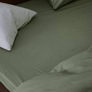 ZACK PERCALE dra-på-lakan – ekologisk Khaki