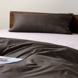 ZACK PERCALE örngott 90×50 cm – ekologisk Choklad