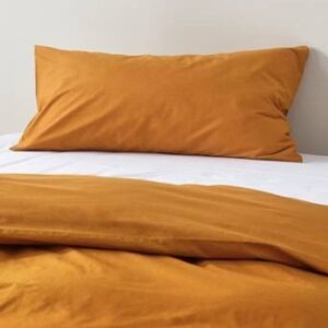 ZACK PERCALE örngott 90×50 cm – ekologisk Curry