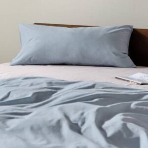 ZACK PERCALE örngott 90×50 cm – ekologisk Dimblå