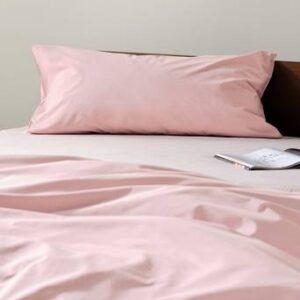 ZACK PERCALE örngott 90×50 cm – ekologisk Puderrosa