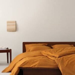 ZACK PERCALE påslakanset enkelsäng – ekologisk Curry