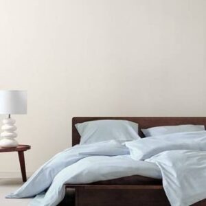 ZACK PERCALE påslakanset enkelsäng – ekologisk Dimblå