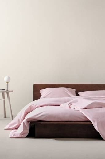 ZACK PERCALE påslakanset enkelsäng – ekologisk Puderosa