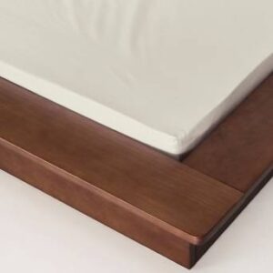 ZACK SATIN dra-på-lakan – ekologisk Beige