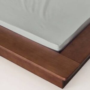 ZACK SATIN dra-på-lakan – ekologisk Grå