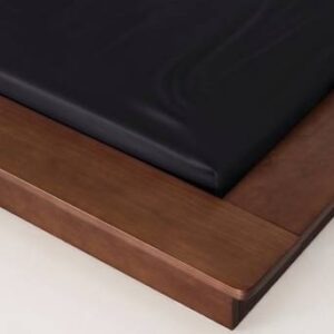 ZACK SATIN dra-på-lakan – ekologisk Svart