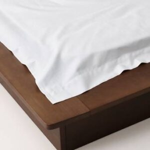 ZACK SATIN lakan ekologisk Vit