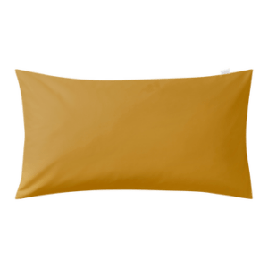 ZACK SATIN örngott 90×50 cm – ekologisk Guldockra